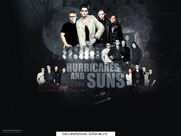 o noua piesa tokio hotel s-a raspandit pe internet. este vorba despre hurricanes & a fost lansata in