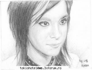 desenul meu preferat :nebun: aveti poze desenate cu tokio hotel?