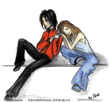 cool aveti poze desenate cu tokio hotel?