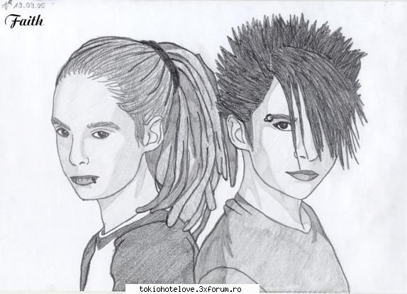 aveti poze desenate cu tokio hotel? - ahaaaaaaa... deci merge sh p deastea q - Fan Art